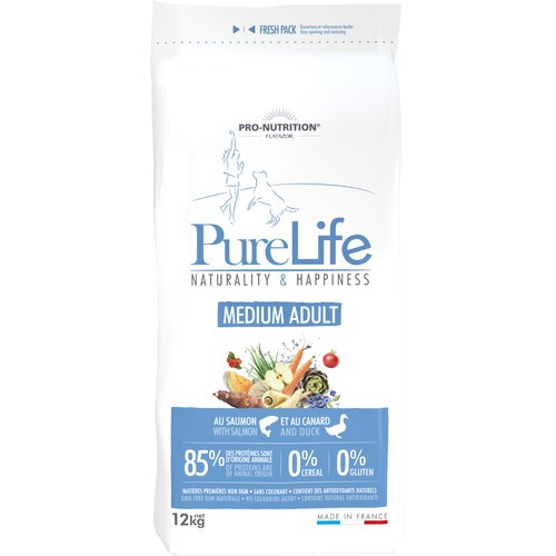 Flatazor Pure Life ADULT Medium 12 kg - Sack